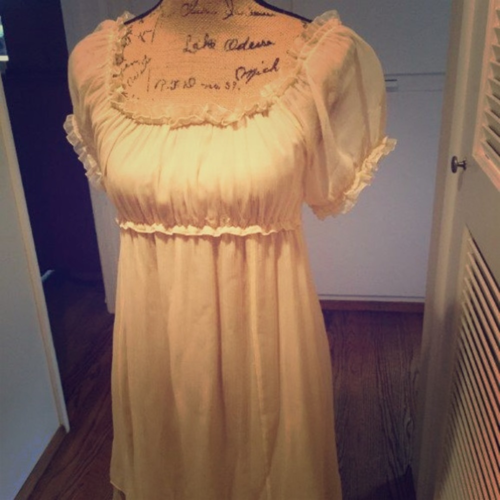 Chiana One of a kind Silk Grecian style dress